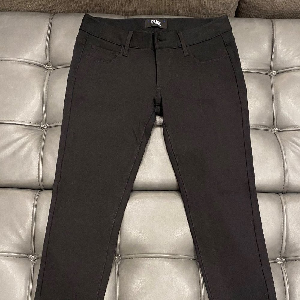PAIGE Black Skinny Jeans